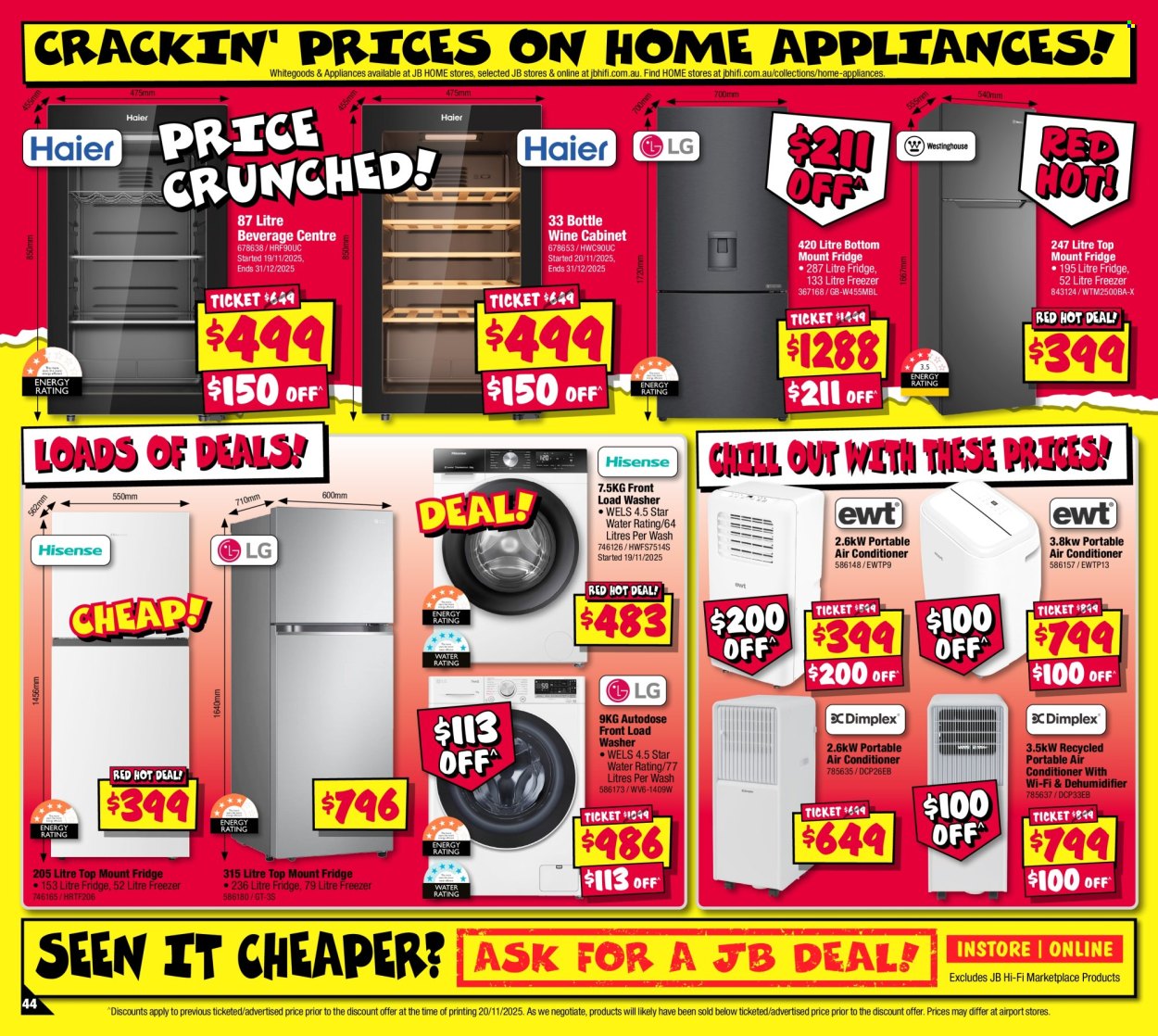 JB Hi-Fi catalogue - 4 Dec 2025 - 24 Dec 2025. Page 44