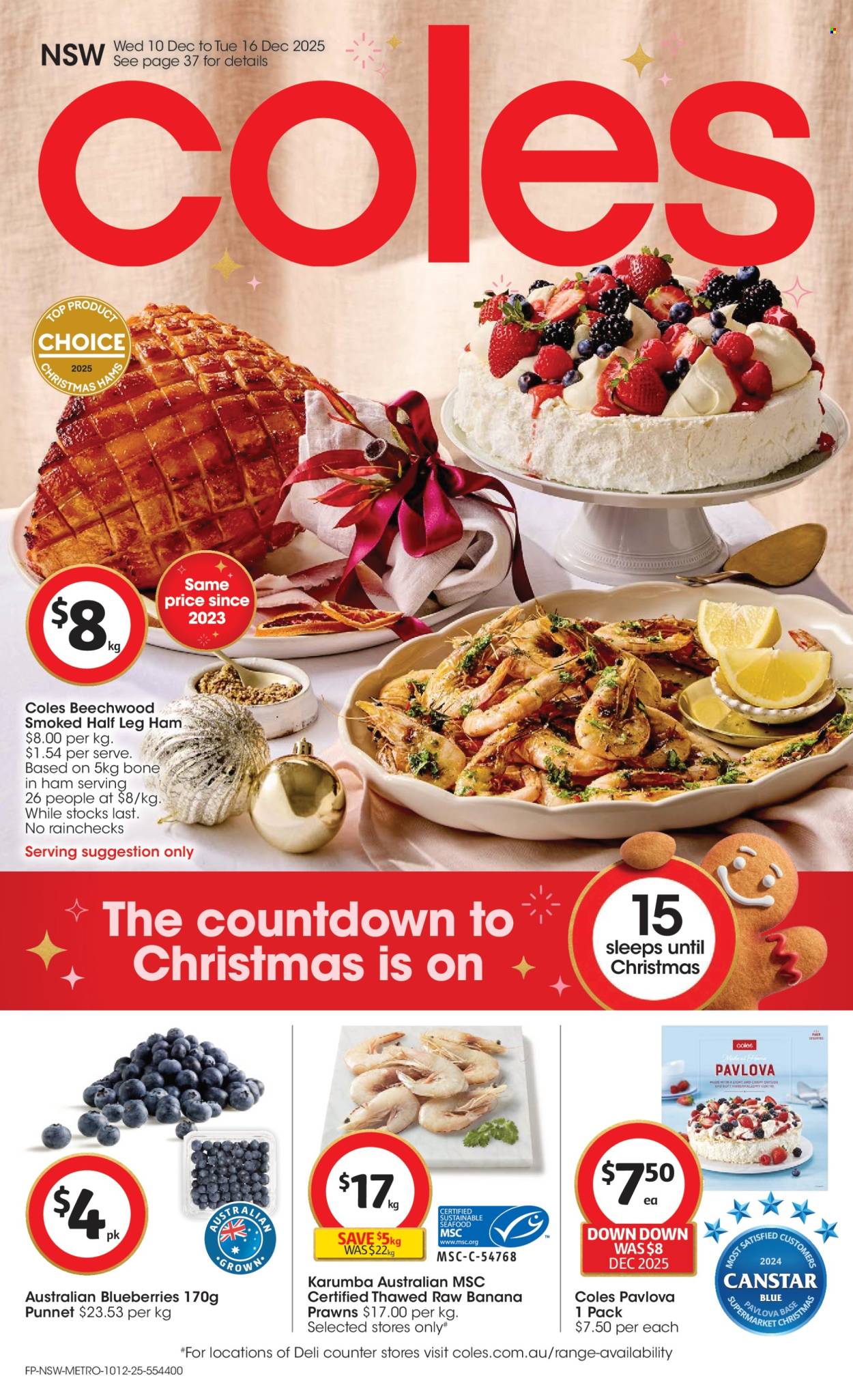 Coles catalogue - 10 Dec 2025 - 16 Dec 2025. Page 1