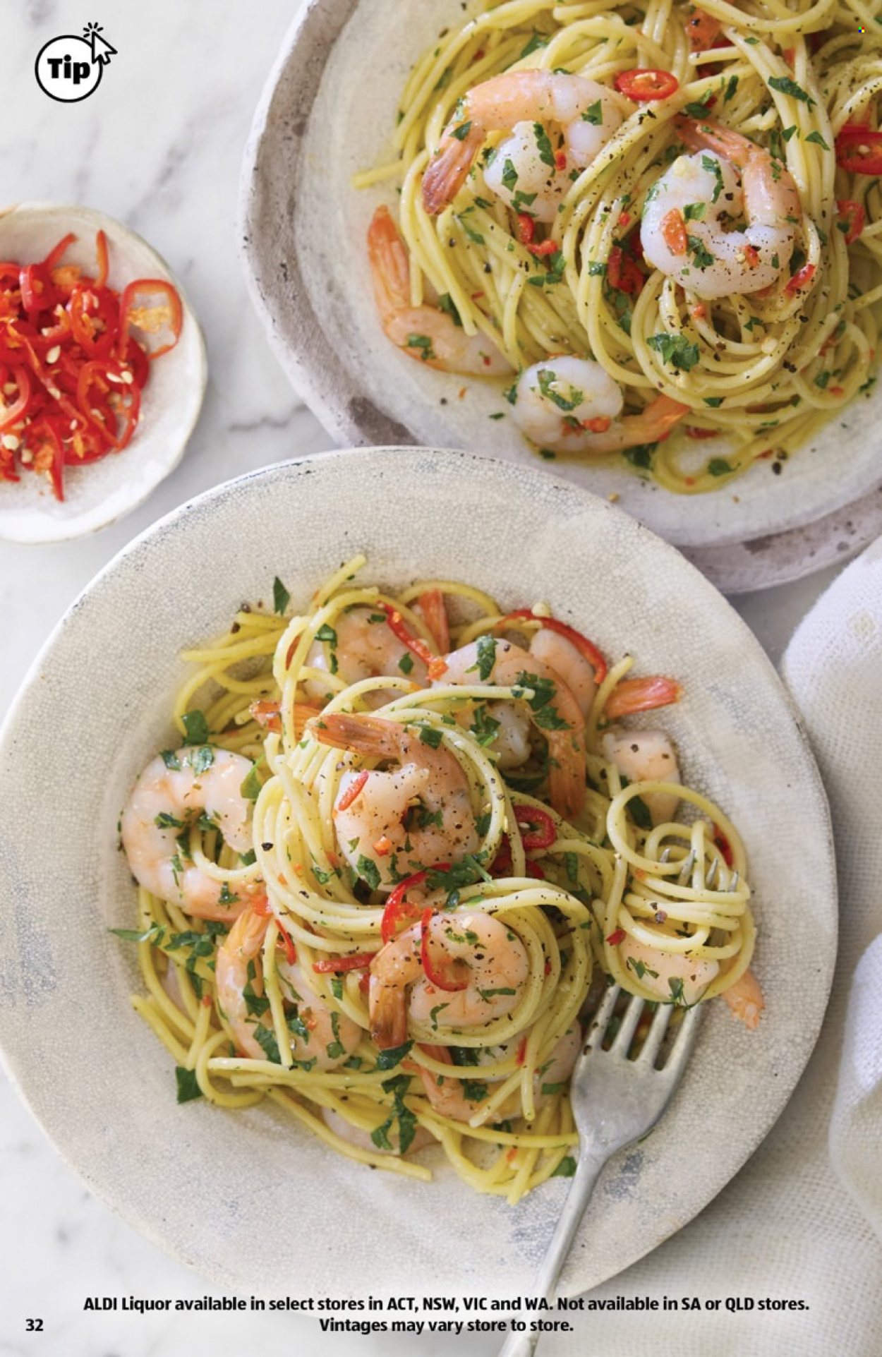 ALDI catalogue. Page 32