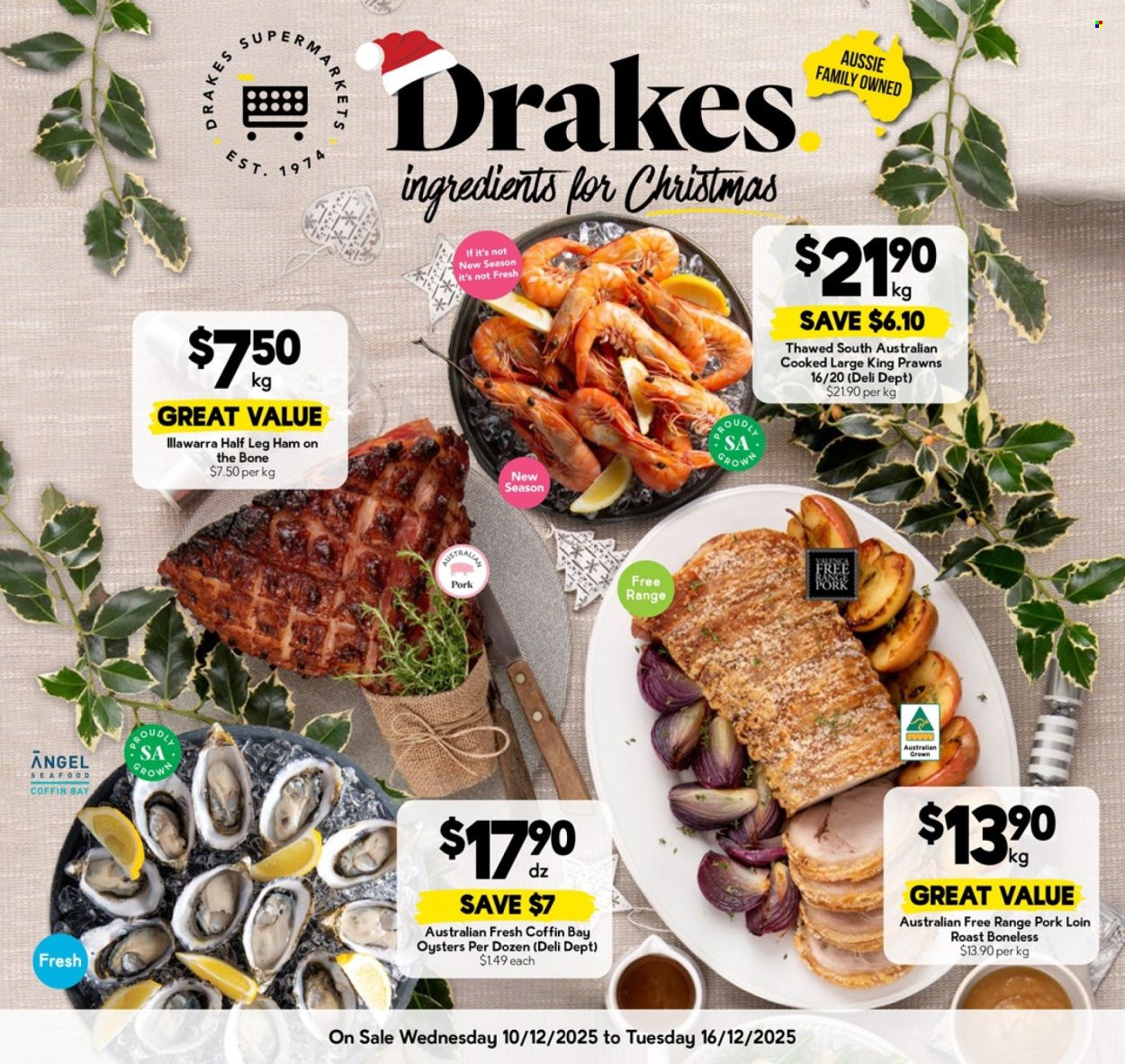 Drakes catalogue - 10 Dec 2025 - 16 Dec 2025. Page 1
