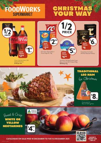 Foodworks Catalogue - 10 Dec 2025 - 16 Dec 2025.