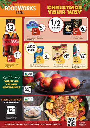 Foodworks Catalogue - 10 Dec 2025 - 16 Dec 2025.