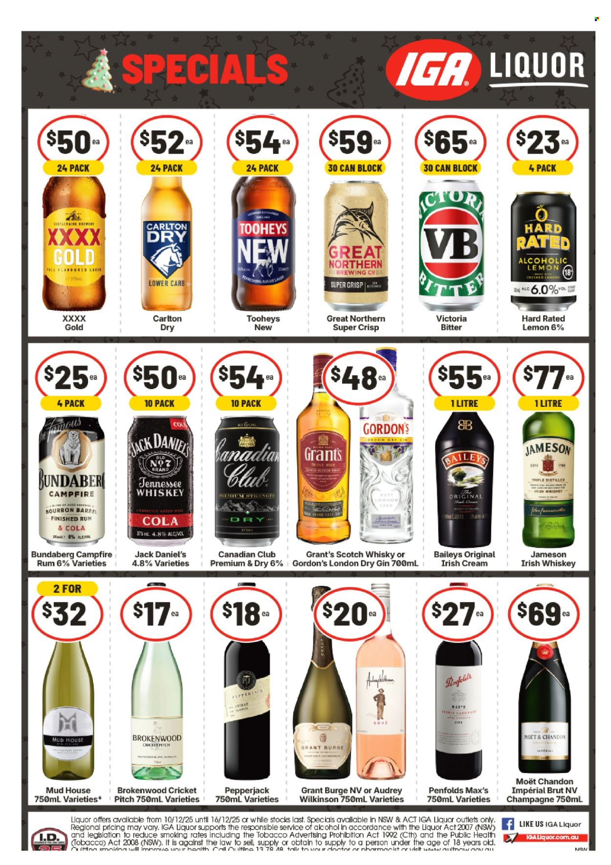 IGA LIQUOR catalogue - 10 Dec 2025 - 17 Dec 2025. Page 1