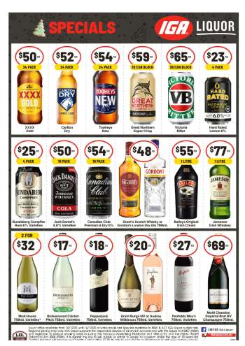 IGA LIQUOR Catalogue - 10 Dec 2025 - 17 Dec 2025.