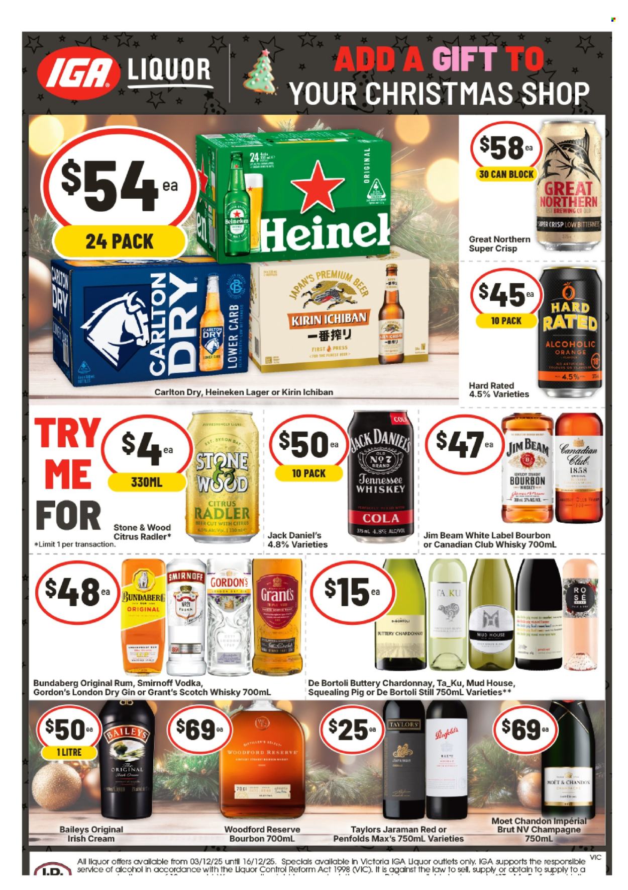 IGA LIQUOR catalogue - 10 Dec 2025 - 16 Dec 2025. Page 1