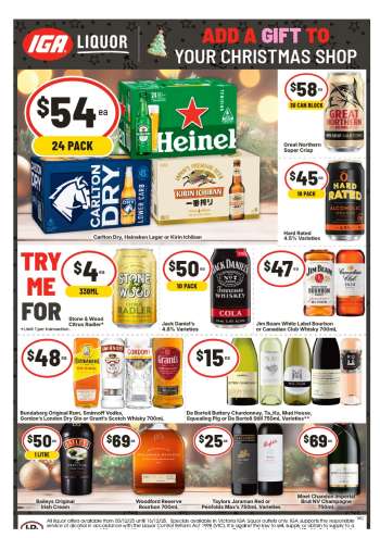 IGA LIQUOR Catalogue - 10 Dec 2025 - 16 Dec 2025.