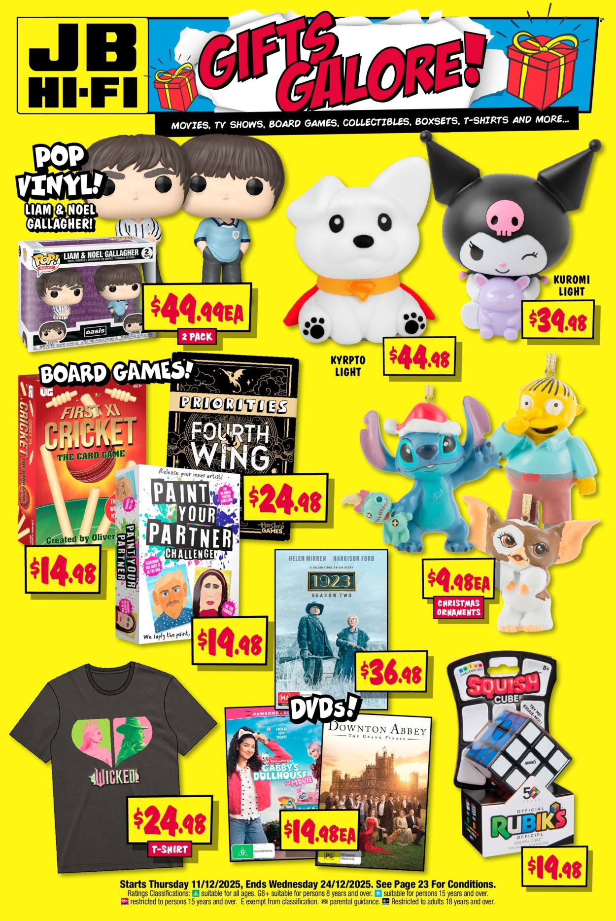 JB Hi-Fi catalogue - 11 Dec 2025 - 24 Dec 2025. Page 1