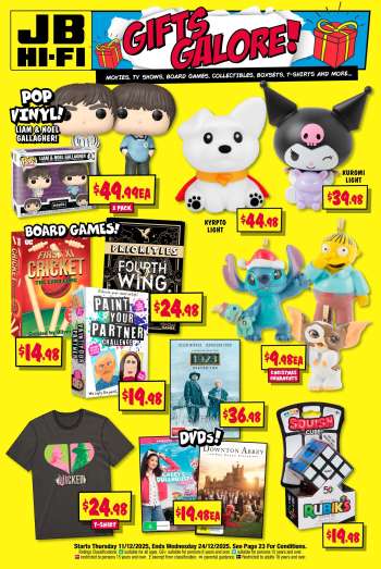 JB Hi-Fi Catalogue - 11 Dec 2025 - 24 Dec 2025.