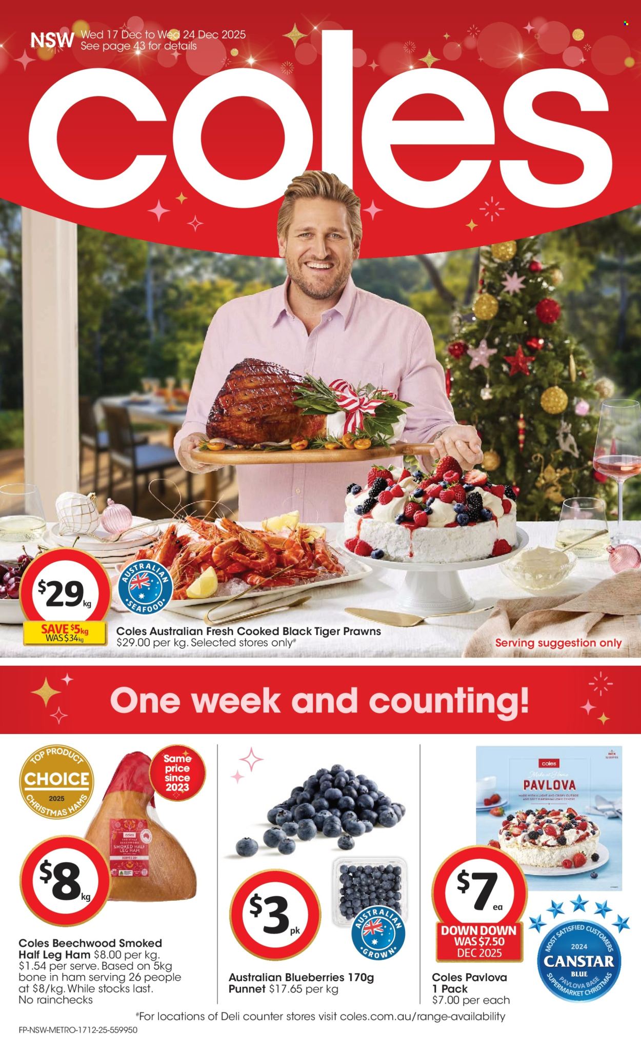 Coles catalogue - 17 Dec 2025 - 24 Dec 2025. Page 1