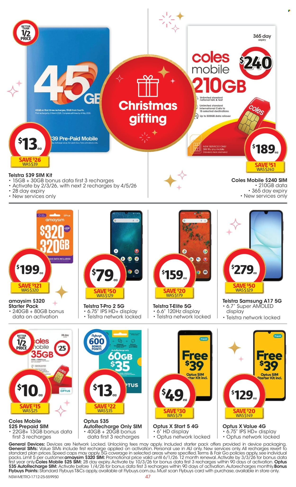 Coles catalogue - 17 Dec 2025 - 24 Dec 2025. Page 47