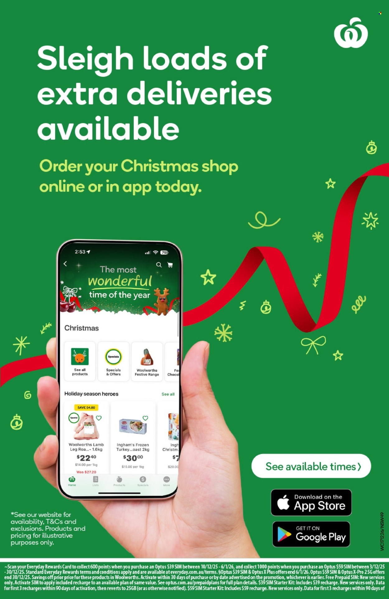 Woolworths catalogue - 17 Dec 2025 - 30 Dec 2025. Page 49