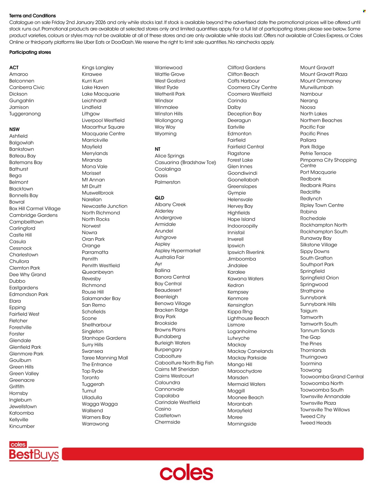 Coles catalogue - 2 Jan 2026 - 15 Jan 2026. Page 9