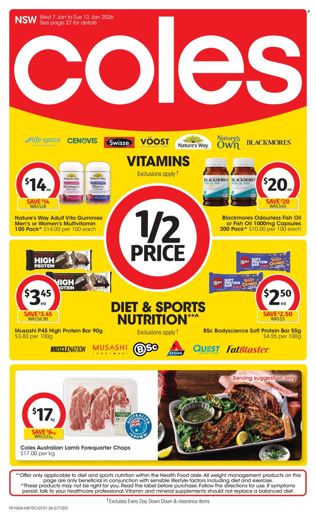 Coles catalogue - 7 Jan 2026 - 13 Jan 2026. Page 1
