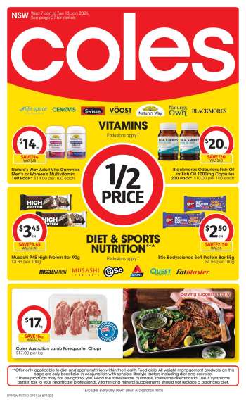 thumbnail - Coles catalogue