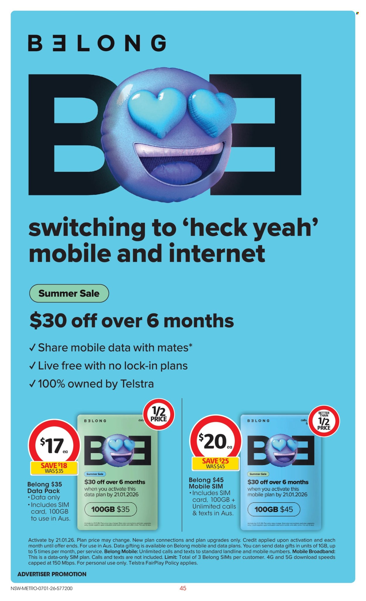 Coles catalogue - 7 Jan 2026 - 13 Jan 2026. Page 45