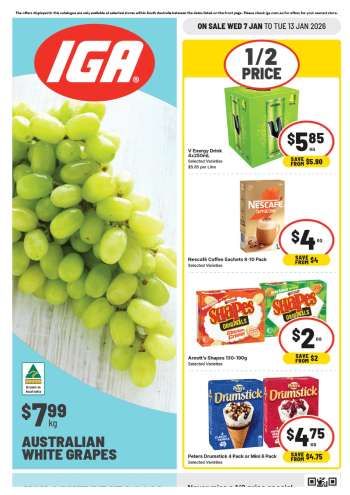 IGA Catalogue - 7 Jan 2026 - 13 Jan 2026.