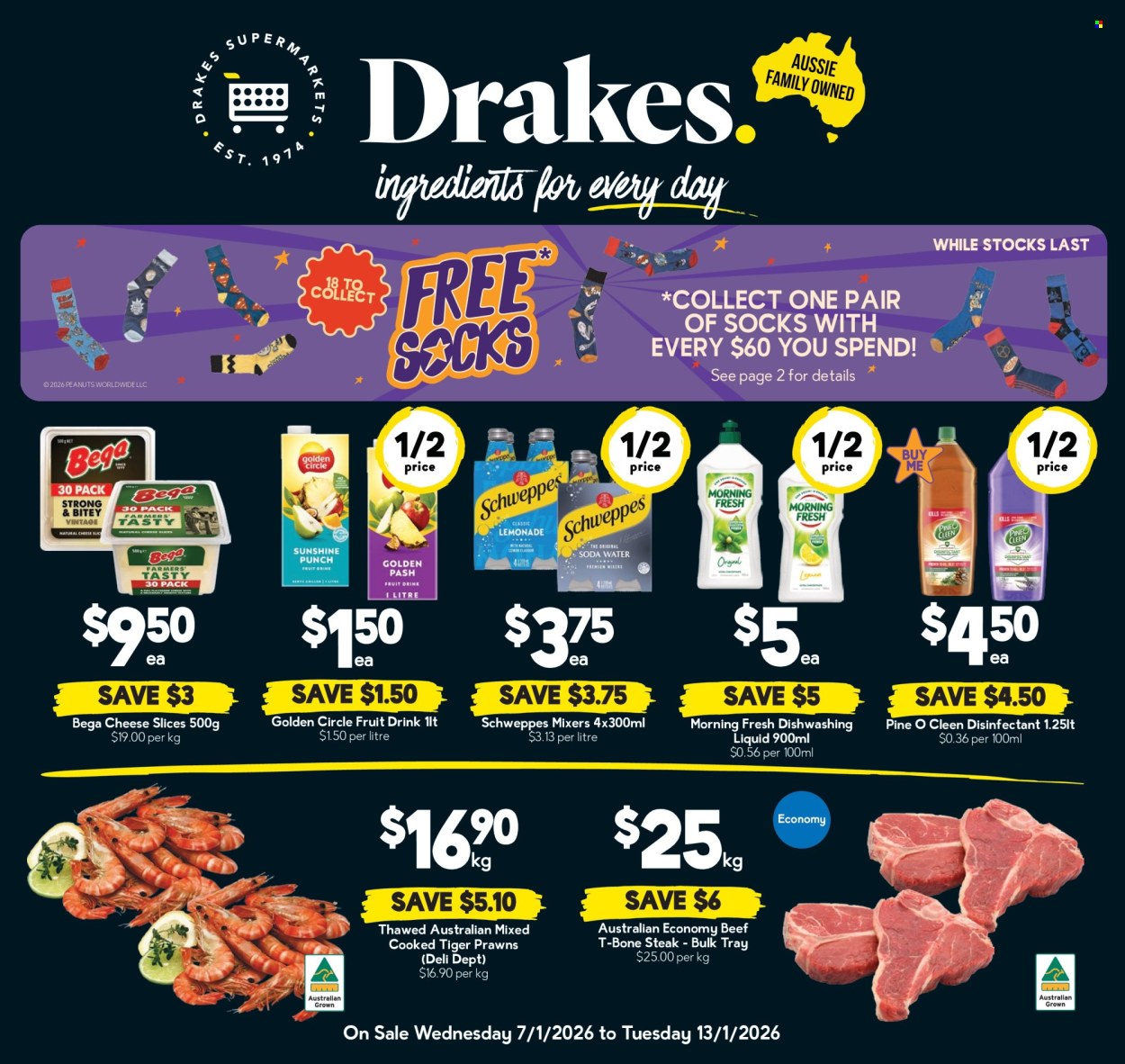 Drakes catalogue - 7 Jan 2026 - 13 Jan 2026. Page 1