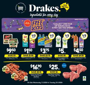 Drakes Catalogue - 7 Jan 2026 - 13 Jan 2026.