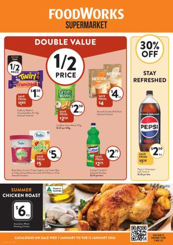 Foodworks Catalogue - 7 Jan 2026 - 13 Jan 2026.