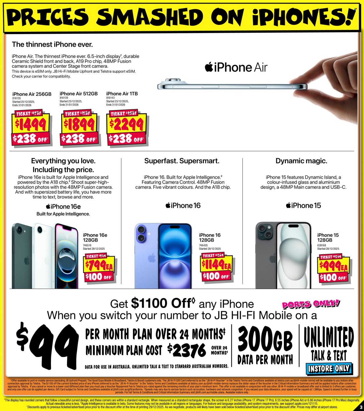 JB Hi-Fi catalogue - 8 Jan 2026 - 21 Jan 2026. Page 3