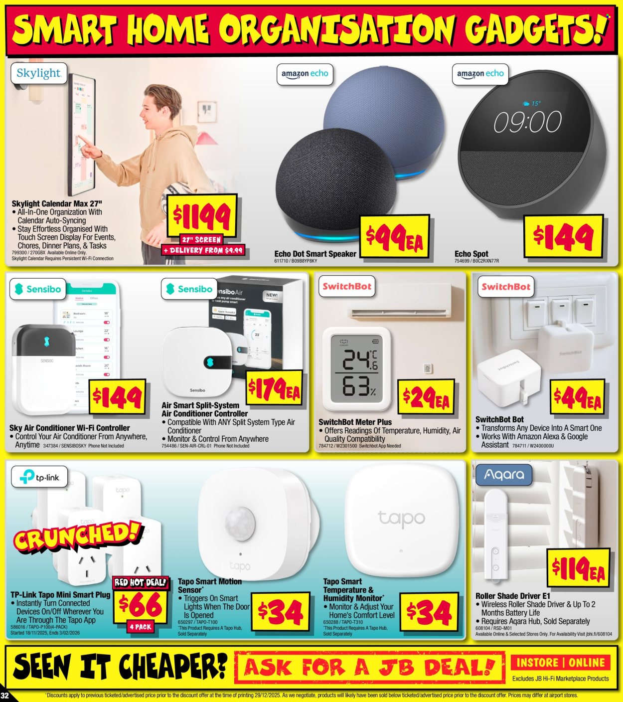 JB Hi-Fi catalogue - 8 Jan 2026 - 21 Jan 2026. Page 32