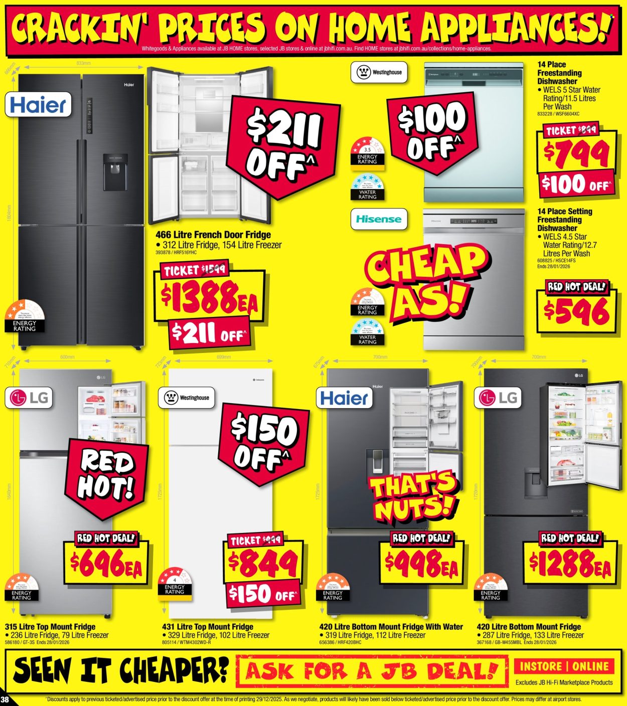 JB Hi-Fi catalogue - 8 Jan 2026 - 21 Jan 2026. Page 38