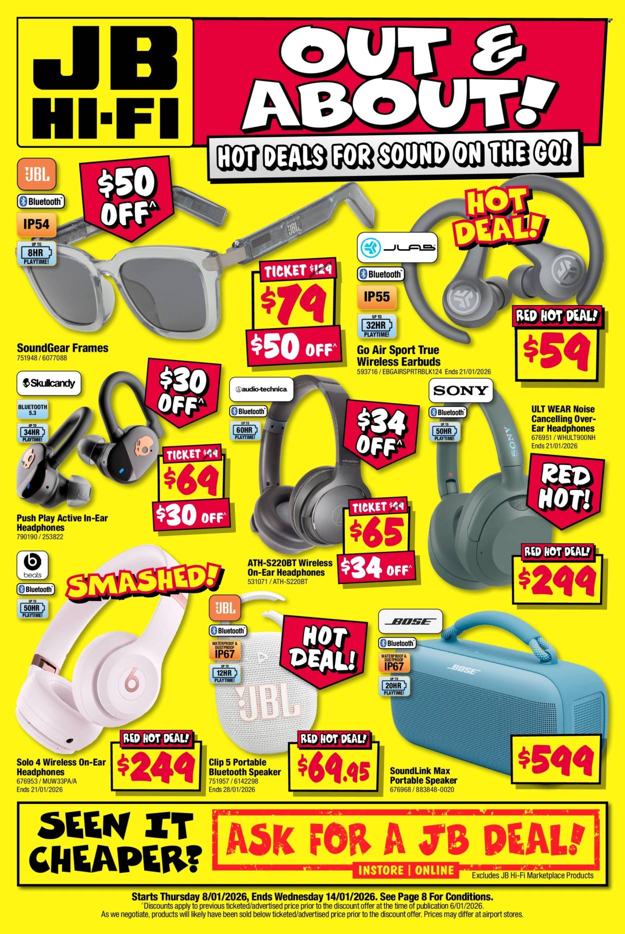 JB Hi-Fi catalogue - 8 Jan 2026 - 14 Jan 2026. Page 1