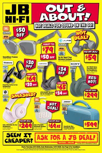 JB Hi-Fi Catalogue - 8 Jan 2026 - 14 Jan 2026.