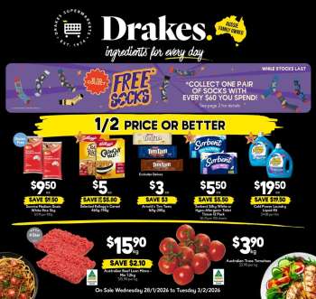 Drakes Catalogue - 28 Jan 2026 - 3 Feb 2026.