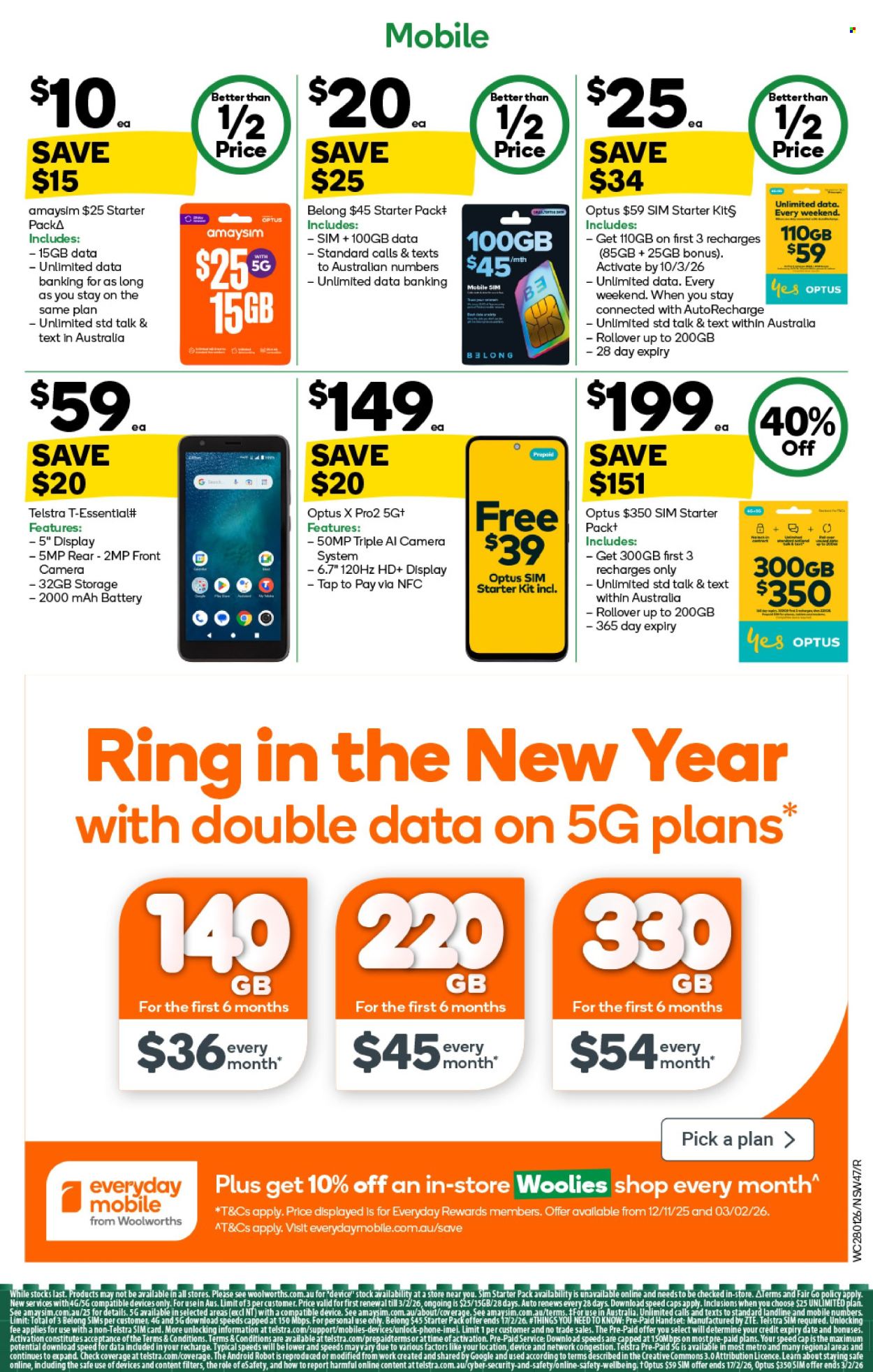 Woolworths catalogue - 28 Jan 2026 - 3 Feb 2026. Page 47
