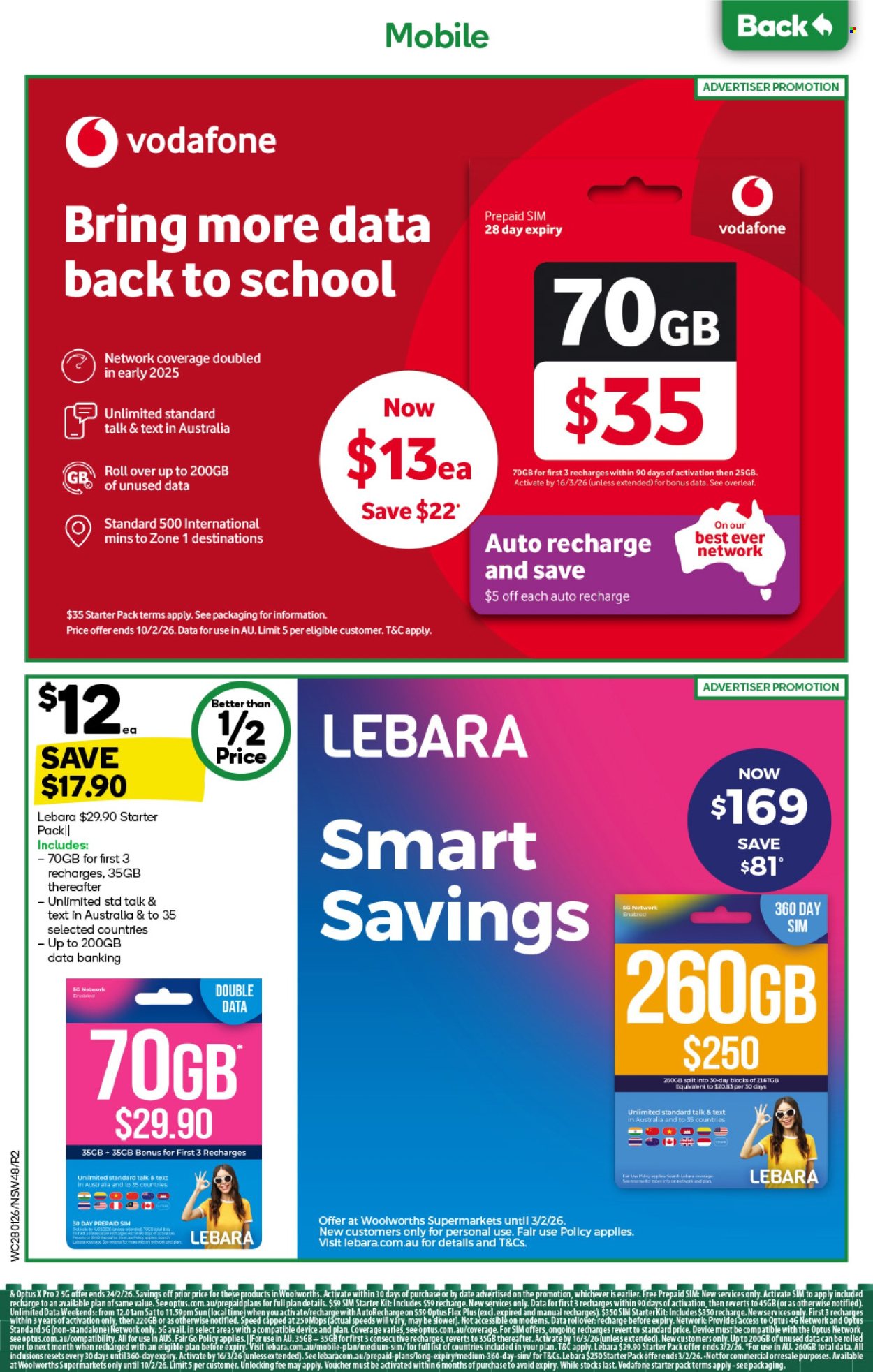 Woolworths catalogue - 28 Jan 2026 - 3 Feb 2026. Page 48