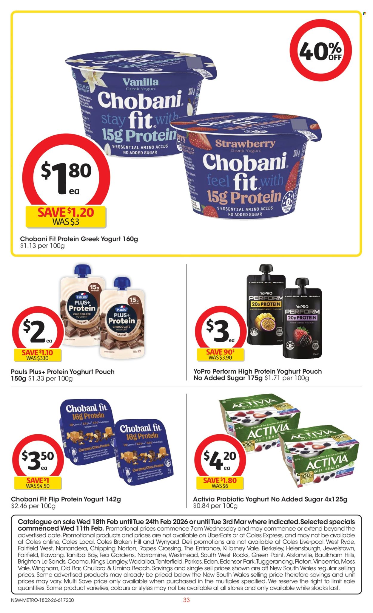 Coles catalogue - 18 Feb 2026 - 24 Feb 2026. Page 33