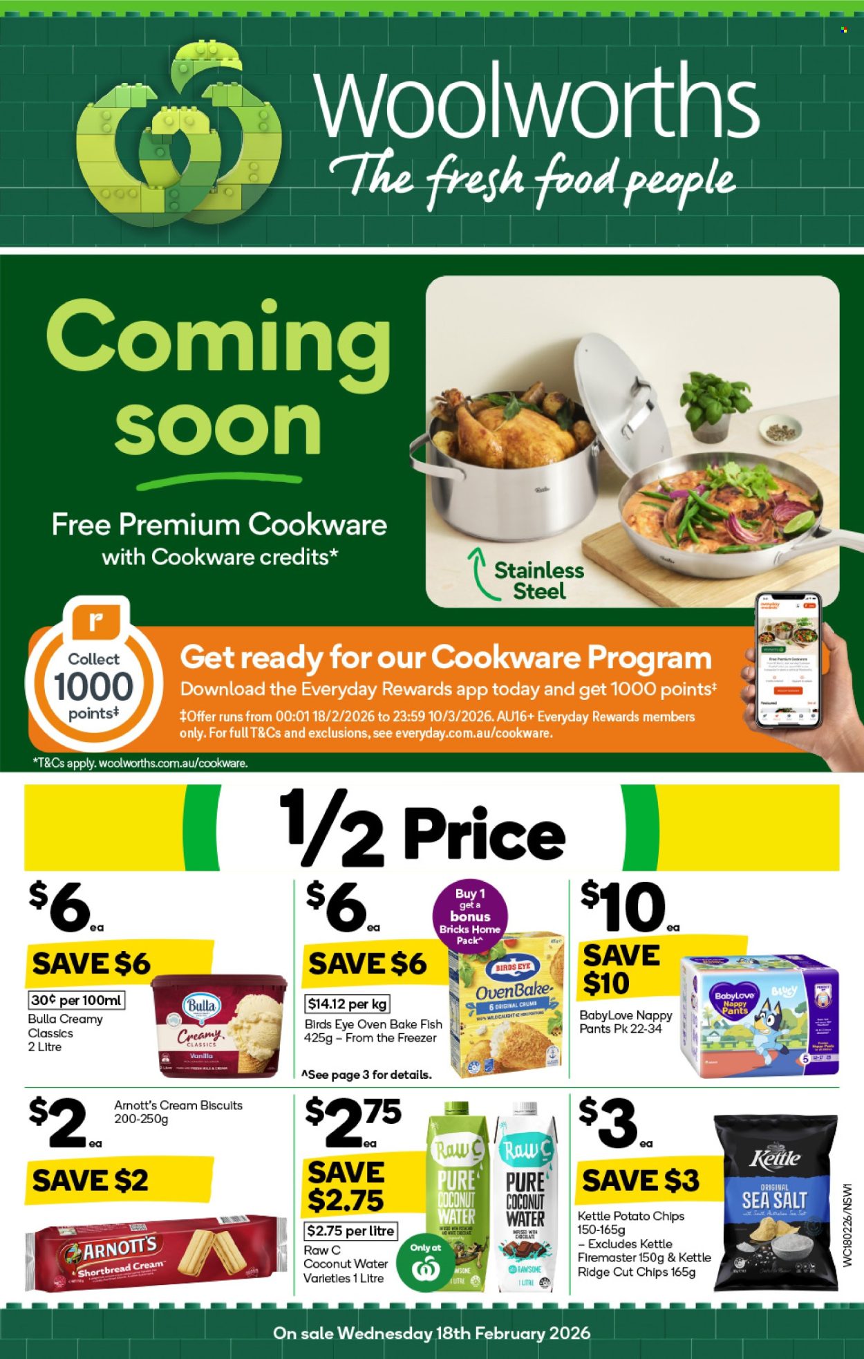 Woolworths catalogue - 18 Feb 2026 - 24 Feb 2026. Page 1
