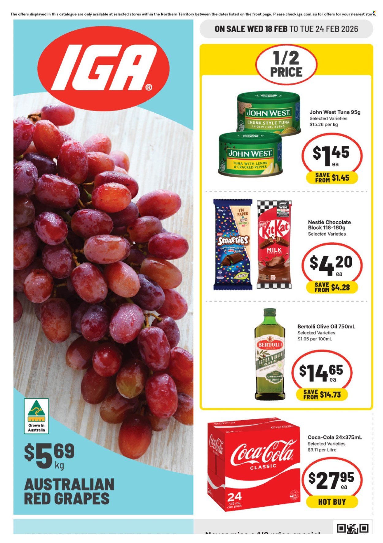 IGA catalogue - 18 Feb 2026 - 24 Feb 2026. Page 1