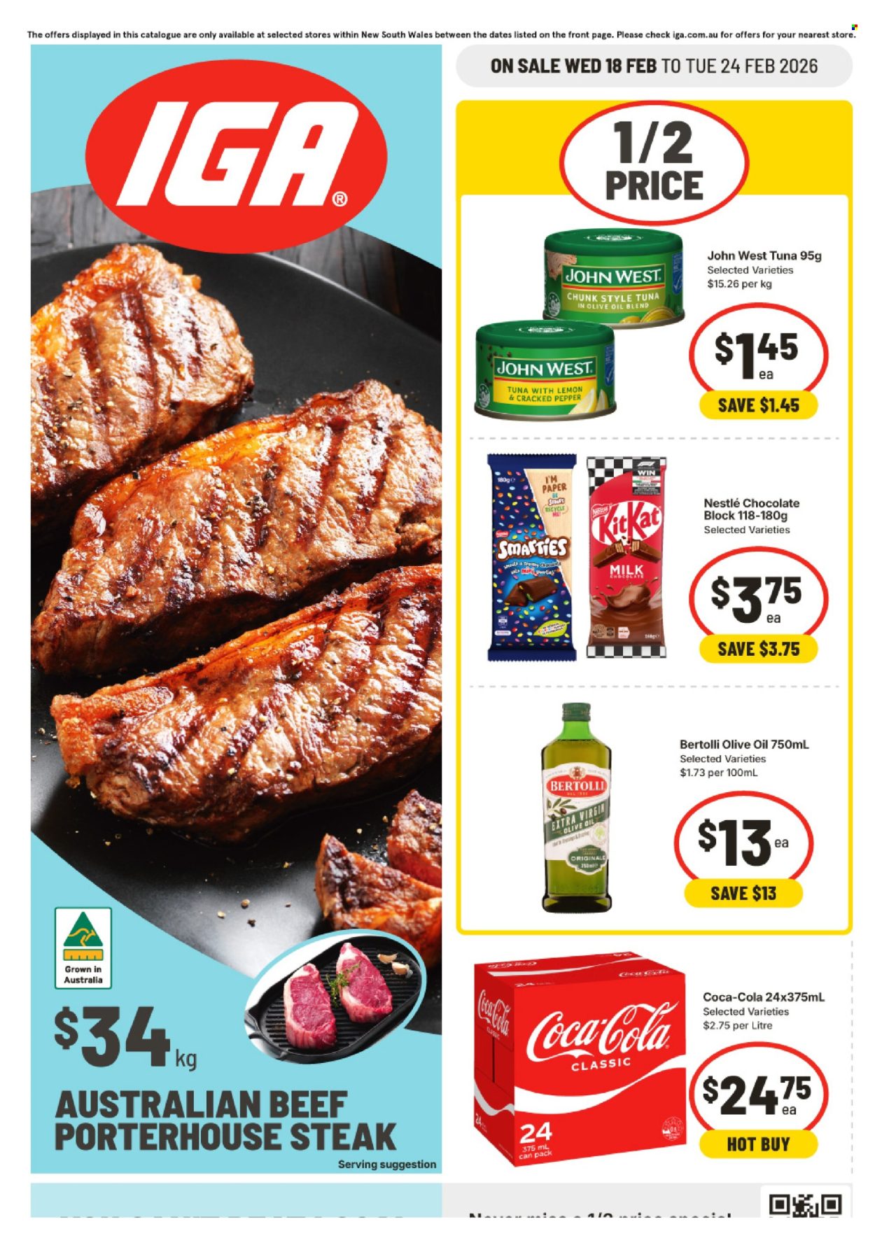 IGA catalogue - 18 Feb 2026 - 24 Feb 2026. Page 1