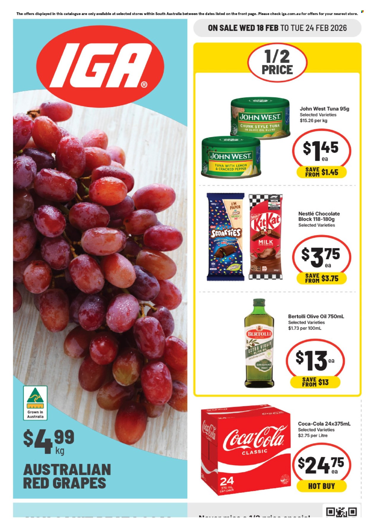 IGA catalogue - 18 Feb 2026 - 24 Feb 2026. Page 1