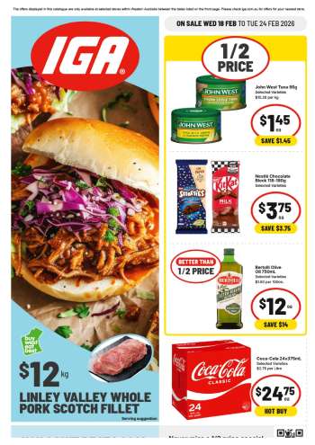 IGA Catalogue - 18 Feb 2026 - 24 Feb 2026.