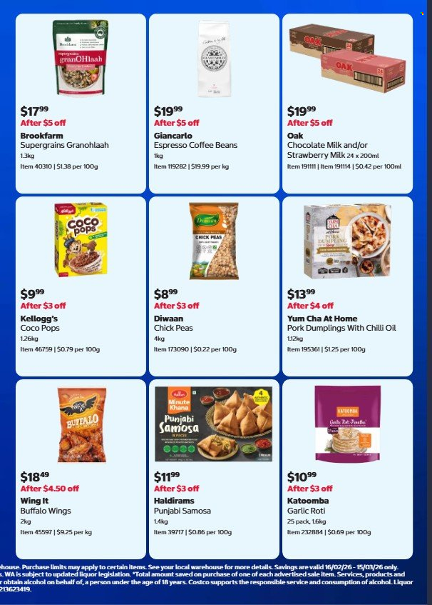 Costco catalogue - 16 Feb 2026 - 15 Mar 2026. Page 9