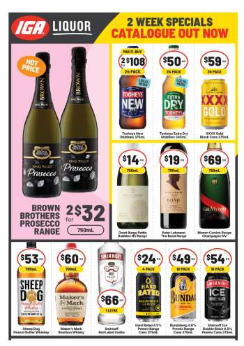 thumbnail - IGA LIQUOR catalogue