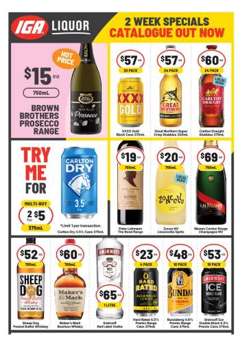 IGA LIQUOR Catalogue - 11 Feb 2026 - 24 Feb 2026.