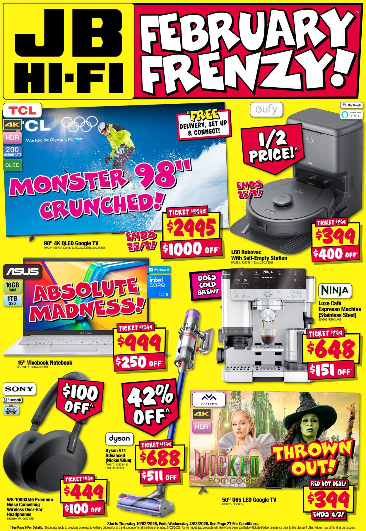 JB Hi-Fi catalogue - 19 Feb 2026 - 4 Mar 2026. Page 1
