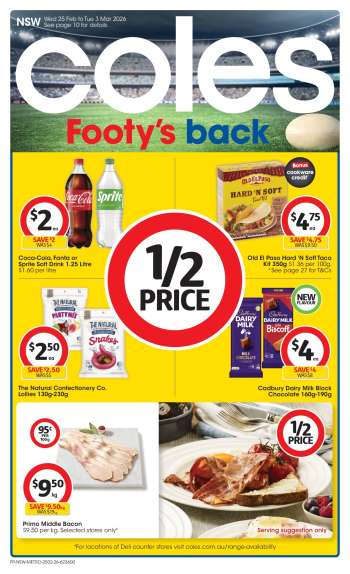 thumbnail - Coles catalogue