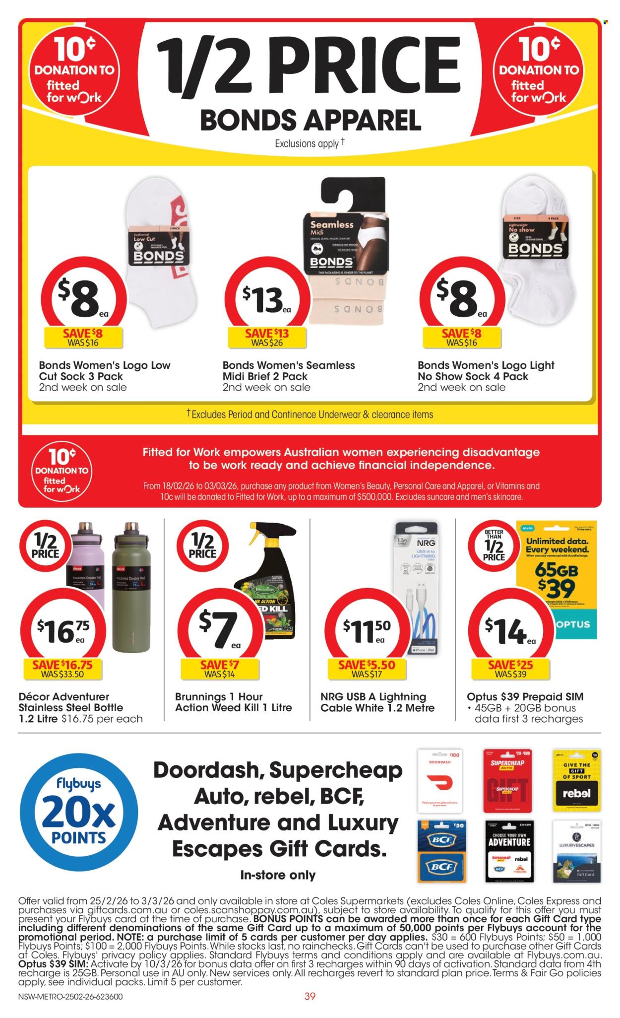 Coles catalogue - 25 Feb 2026 - 3 Mar 2026. Page 39