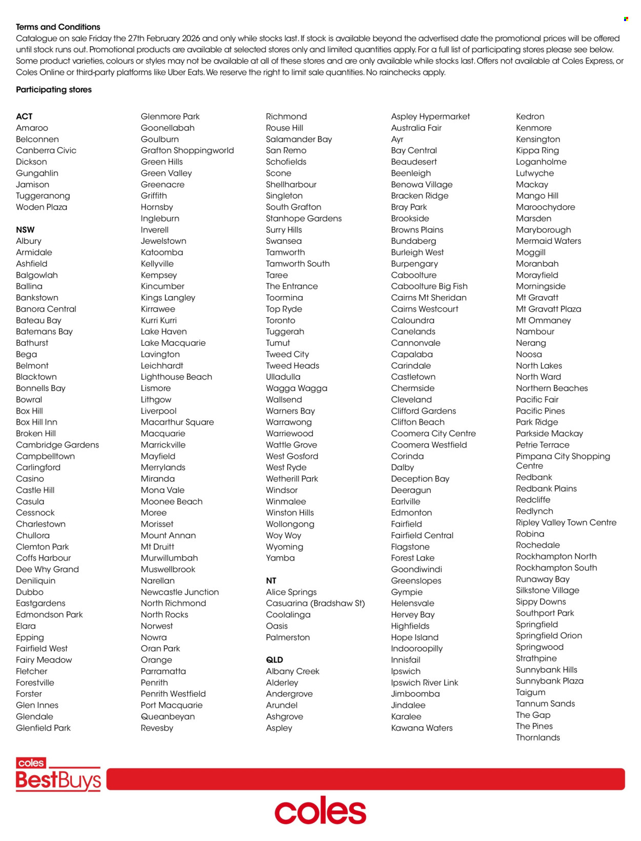 Coles catalogue - 27 Feb 2026 - 12 Mar 2026. Page 10