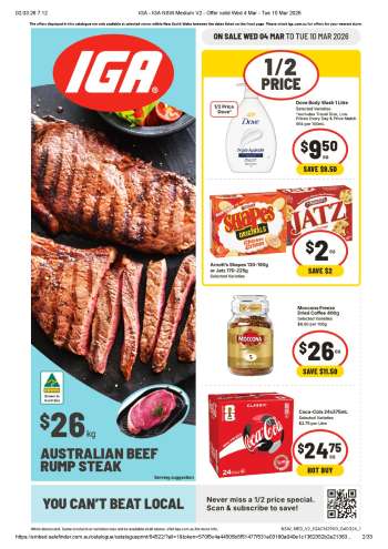 IGA Catalogue - 4 Mar 2026 - 10 Mar 2026.