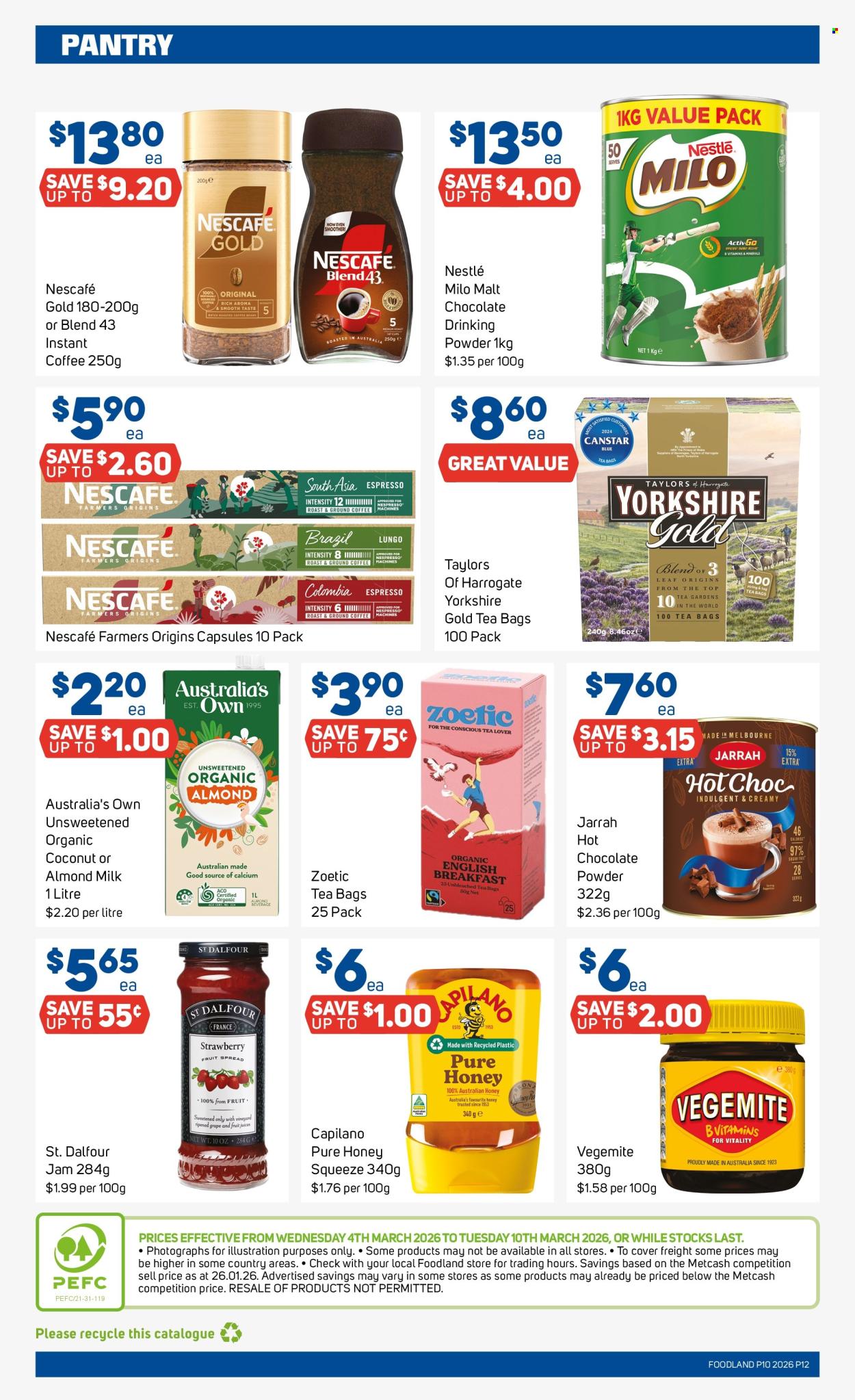 Foodland catalogue - 4 Mar 2026 - 10 Mar 2026. Page 12