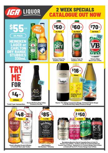 IGA LIQUOR Catalogue - 25 Feb 2026 - 10 Mar 2026.