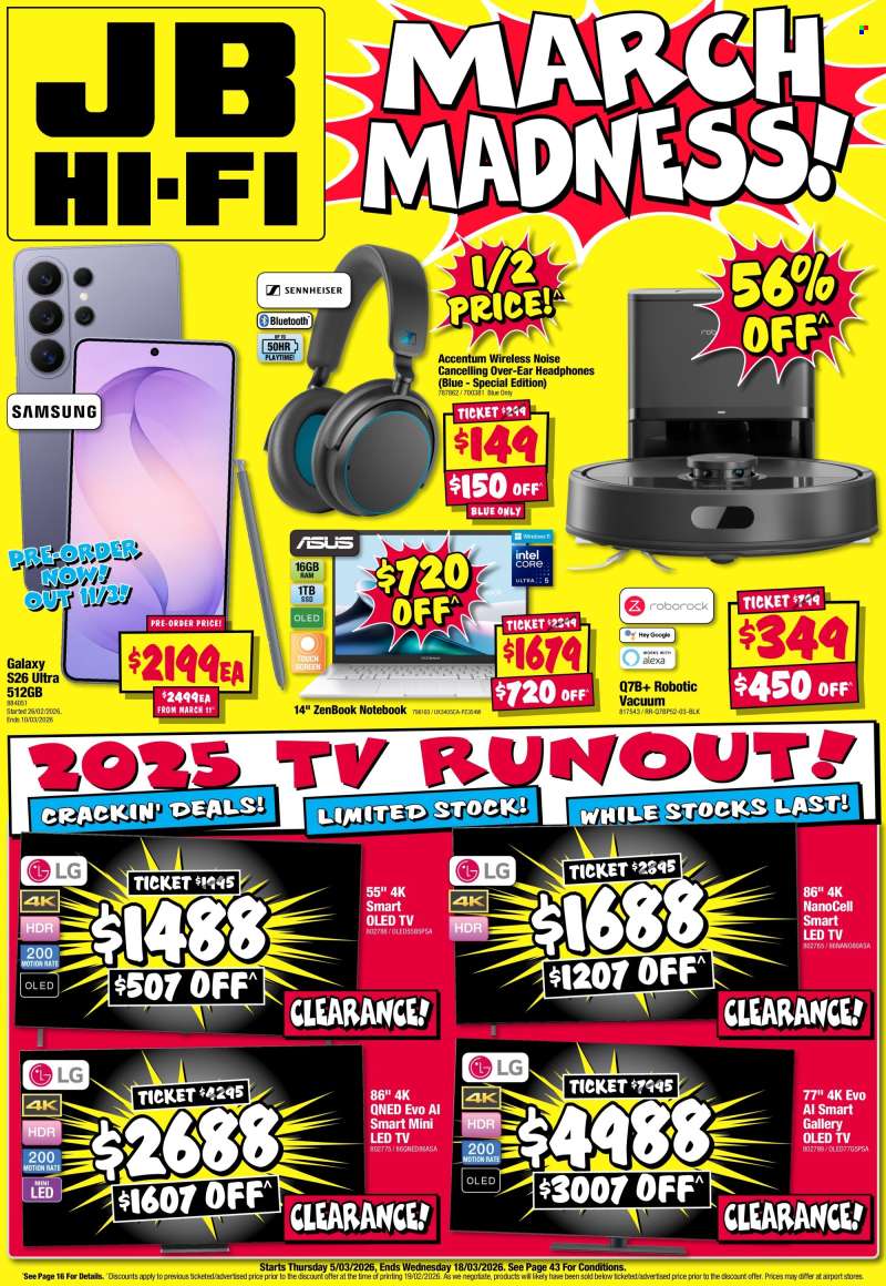 JB Hi-Fi Catalogue - 5 Mar 2026 - 18 Mar 2026.