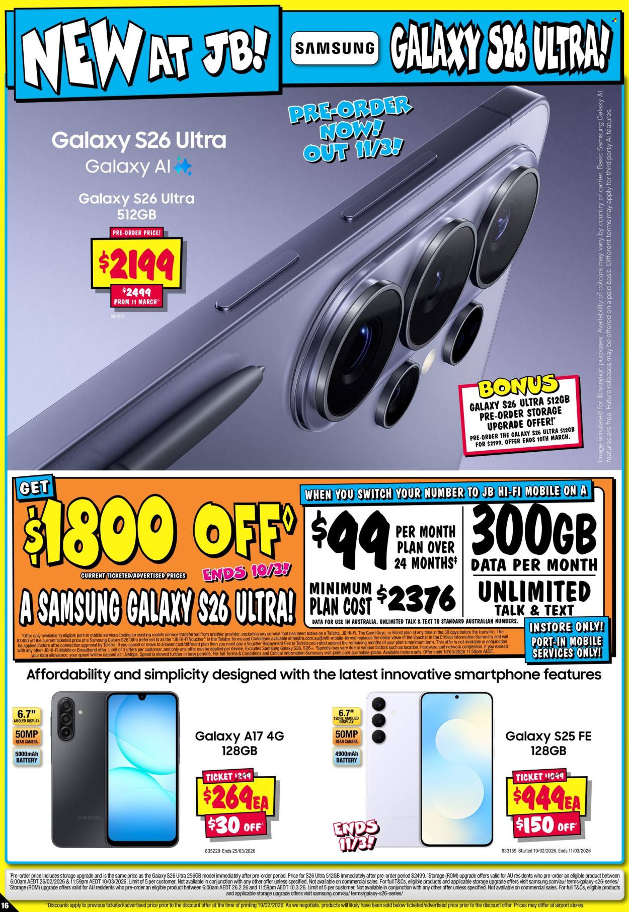 JB Hi-Fi catalogue - 5 Mar 2026 - 18 Mar 2026. Page 16