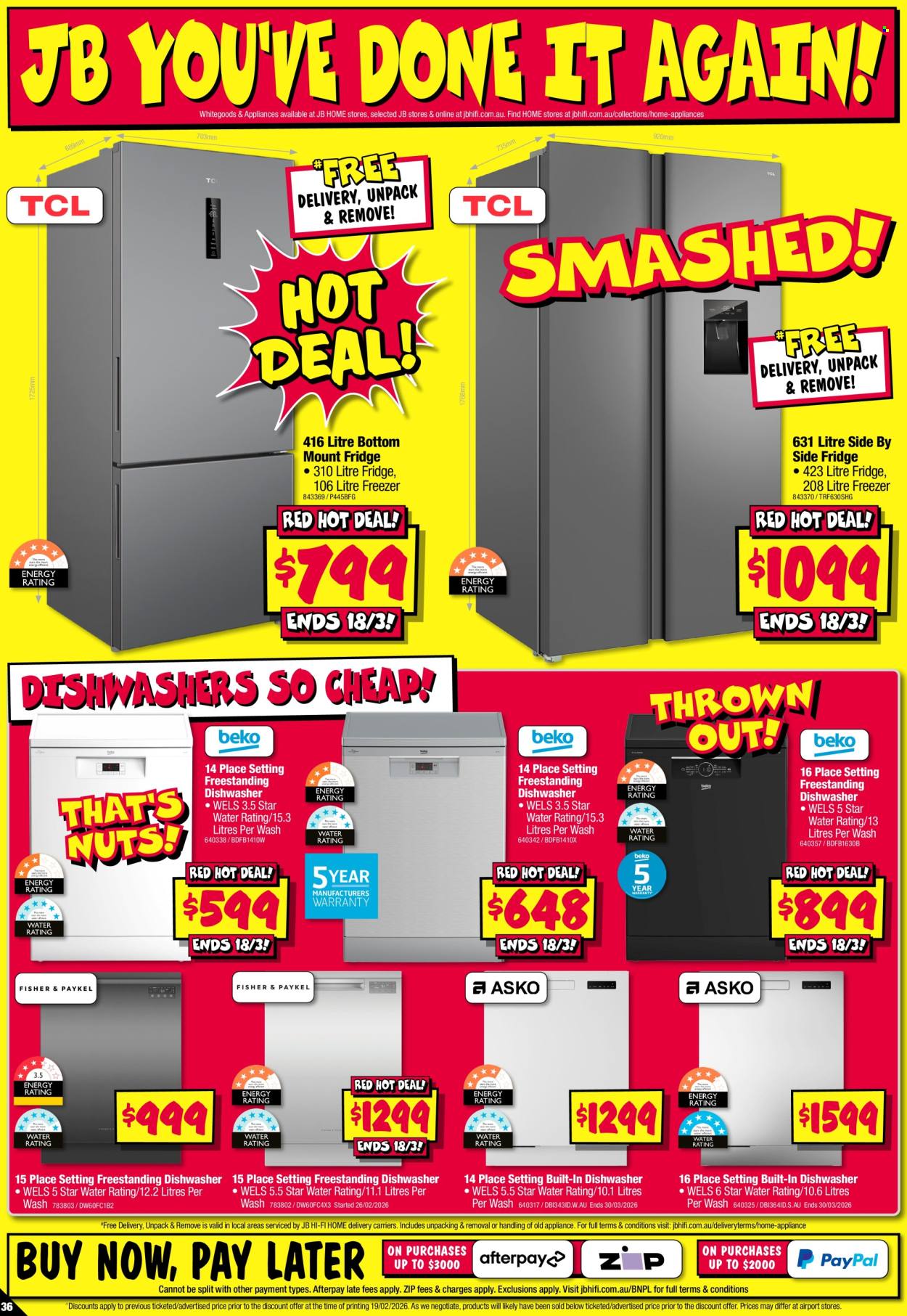 JB Hi-Fi catalogue - 5 Mar 2026 - 18 Mar 2026. Page 36